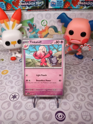 Pokemon Card Tinkatuff PAL 103 σαν καινούργιο, Paldea Evolved Set