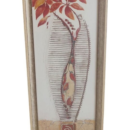 Decorative painting set of three pieces like new