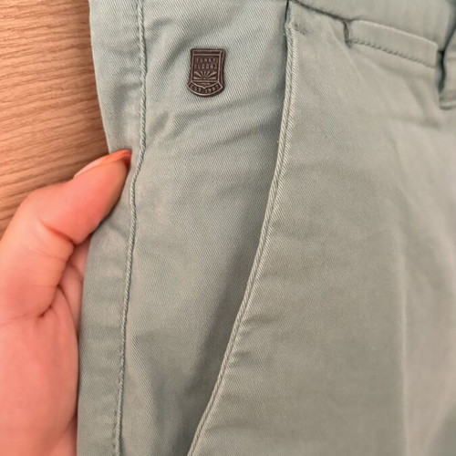 Funky Buddha Chino Bermuda Shorts Size 30 New Green