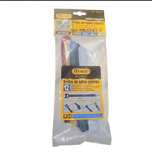 Velcro cable ties set of 12 pieces 12mmx150mm new