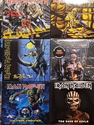 Iron Maiden Complete Discography 21 CD Remastered Digipak like new