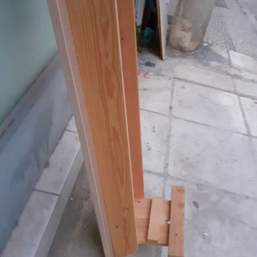 Wooden children's bench new, pine wood with laminated surface
