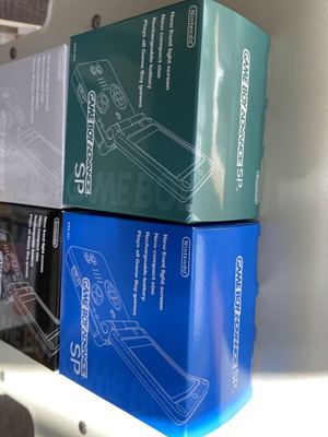 Кутии за Game Boy Advance SP комплект от 5 броя, японски издания, като нови
