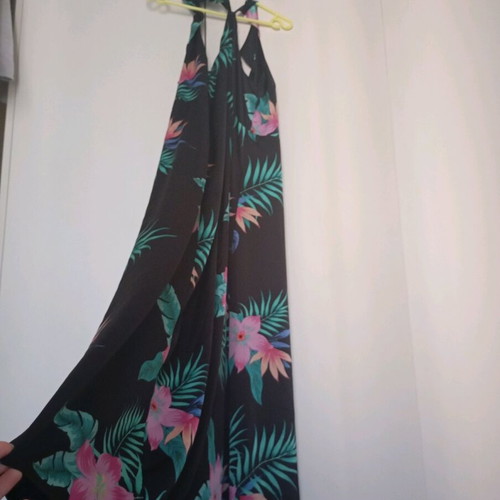 Pepe Jeans small maxi floral dress like new, multicolor