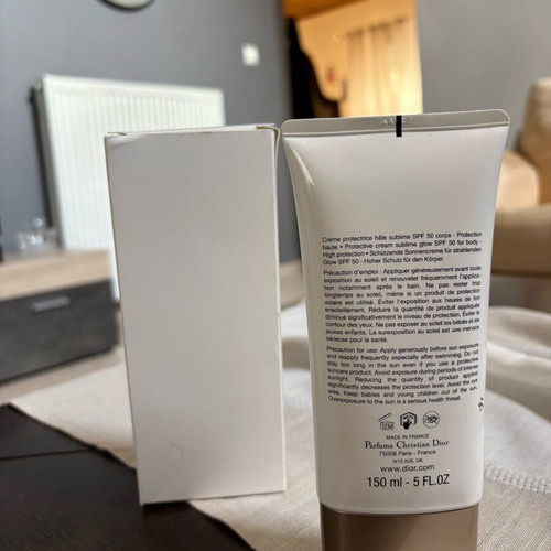 Dior Solar The Protective Crème body sunscreen new