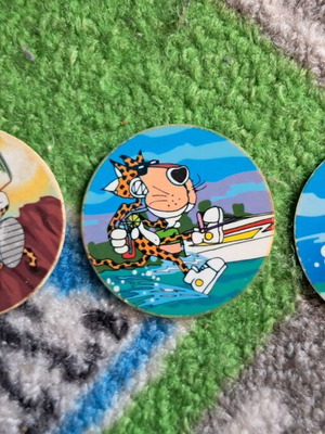 Tasty Tops 1995 used, set of 3 caps
