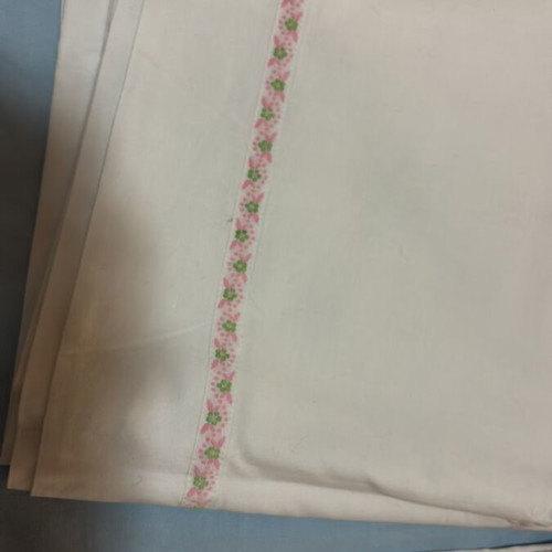 Hand-Embroidered Baby Crib Sheets set of 10 like new