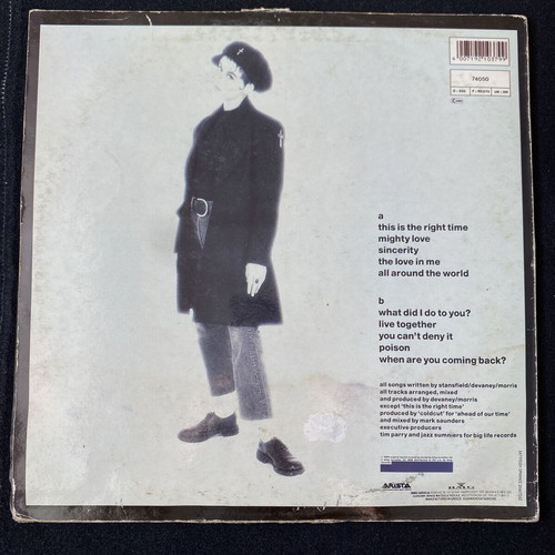 Lisa Stansfield Affection LP album used, soul, 1989