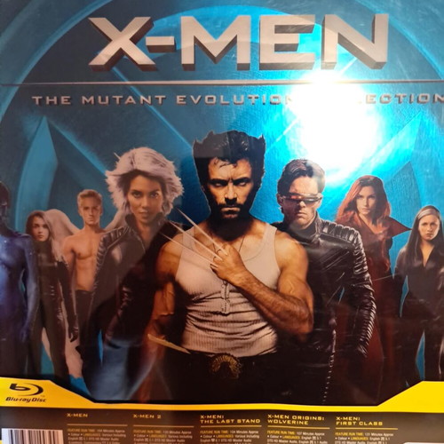 X-Men Blu-Ray collection like new, action sci-fi fantasy