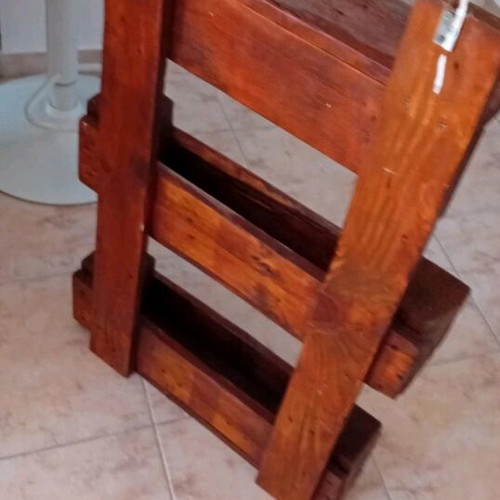 Handmade vintage shelf like new, wooden, large capacity