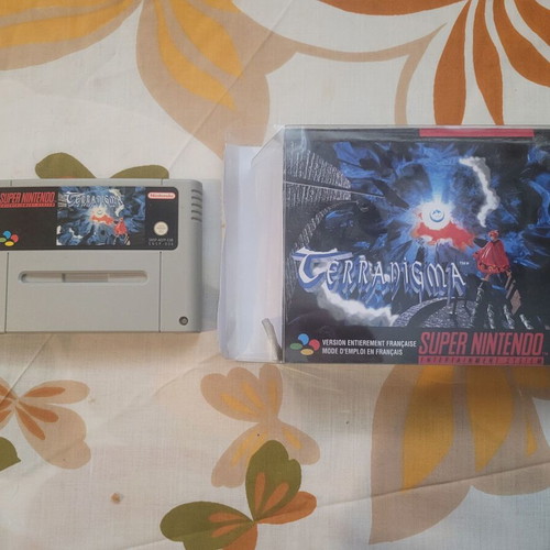 Terranigma Super Nintendo used, complete working, repro box