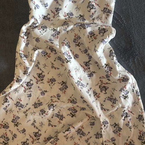Shein long summer dress with slit, size small