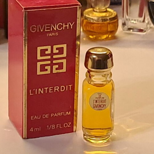 Givenchy L'Interdit Eau de Parfum 4ml vintage μινιατούρα