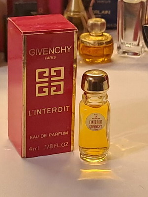 Givenchy L'Interdit Eau de Parfum 4ml vintage μινιατούρα