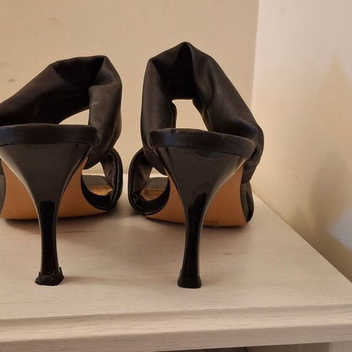 Corina mules size 40 black like new, heel height 9.5 cm