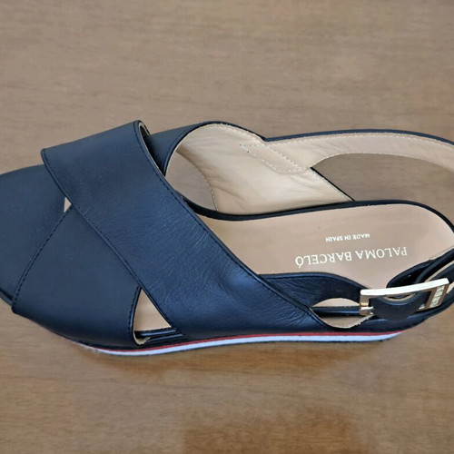 Paloma Barceló Platform Sandals like new, leather, size 36.5