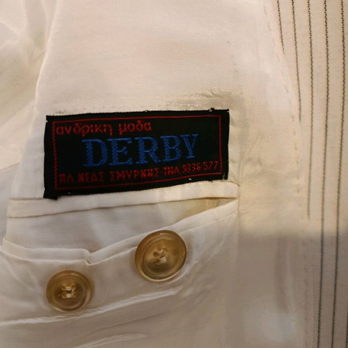 Men's jacket used, size M, striped
