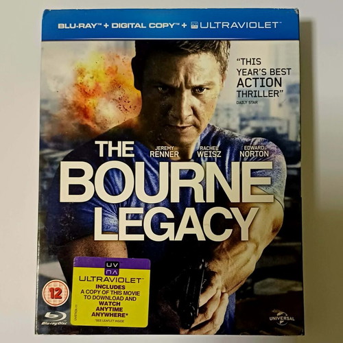 The Bourne Legacy Blu-Ray new, with English subtitles
