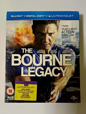 The Bourne Legacy Blu-Ray new, with English subtitles
