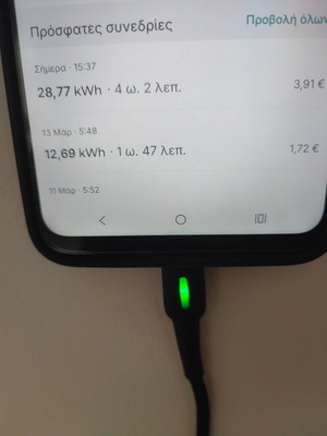USB to Type-C Charging Cable 1.8m used with charging indicator light