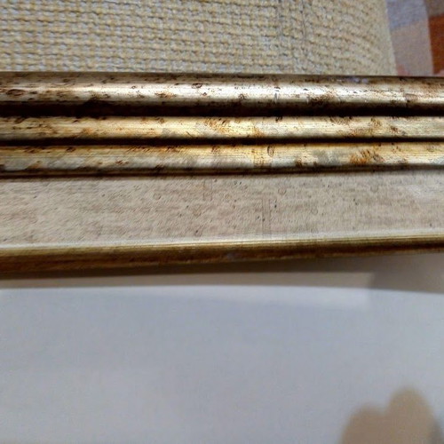 Ornate Vintage-Style Gold Picture Frame large size like new