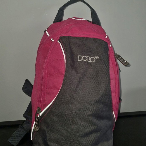 Backpack Polo small backpack in like new condition, gray and pink