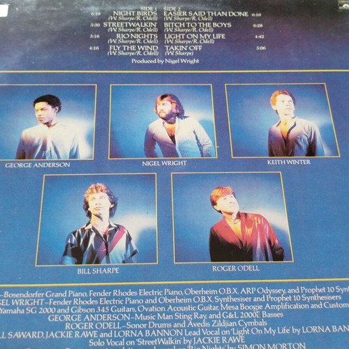 Shakatak Night Birds vinyl LP album 1982 used, jazz