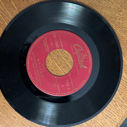 Bolero 45 RPM vinyl record by Ravel