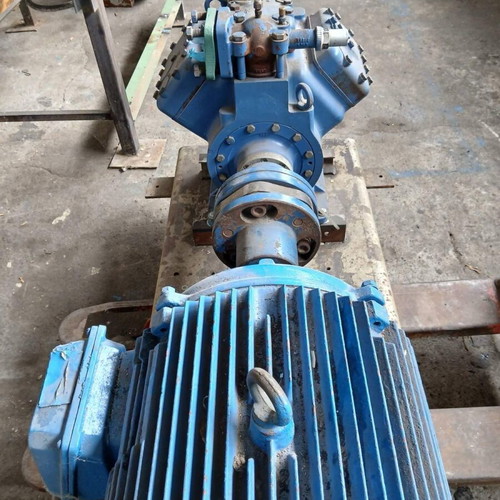Bock ψυκτικό μηχάνημα ανακατασκευασμένο 60Hp 120Kw με ηλεκτρολογικό πίνακα