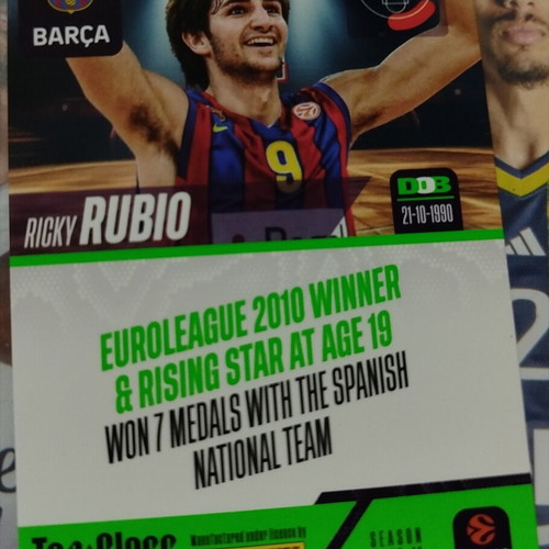 Panini Top Class sticker used