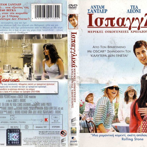 Spanglish DVD movie with subtitles