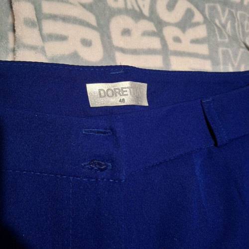Suit pants new, blue, unworn
