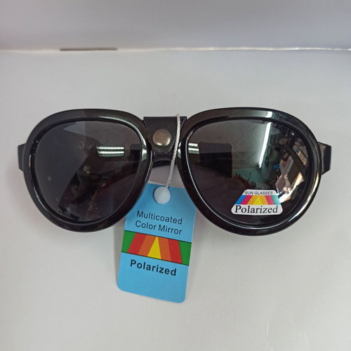 Men's sunglasses new polarized retro steampunk style