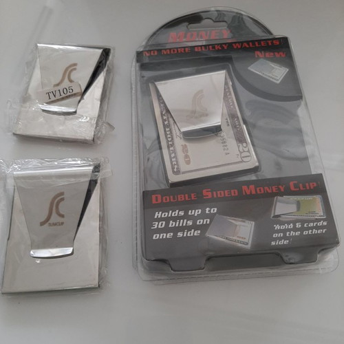 Money Clip Slimclip new, set of 3 pieces