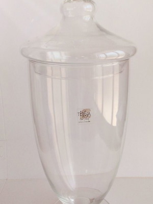 Γυάλα με καπάκι μεταχειρισμένη, ύψος 48cm