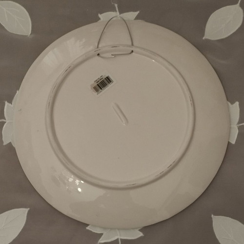 Handmade hanging ceramic decorative plate Rhodes