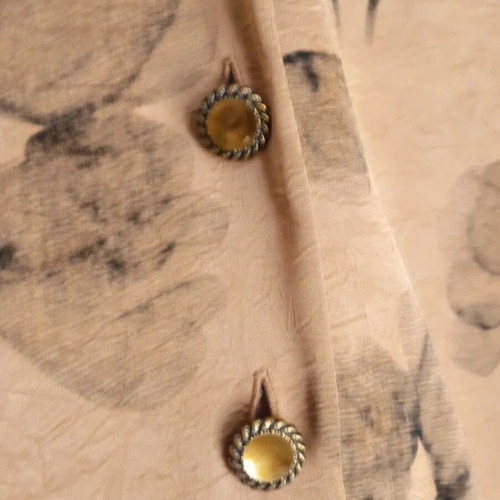Nidodileda shirt new, brown and gold, size S