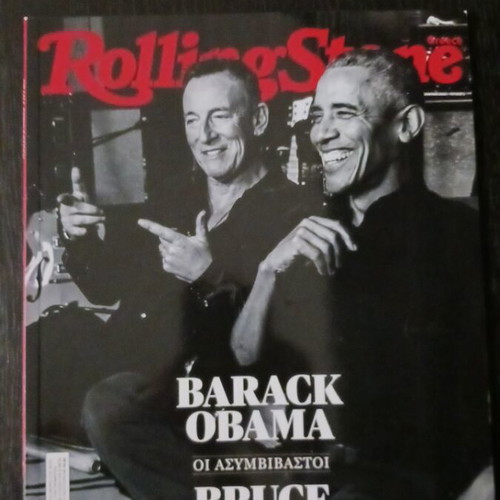 Rolling Stone magazine Bruce Springsteen Barack Obama January 2022 new