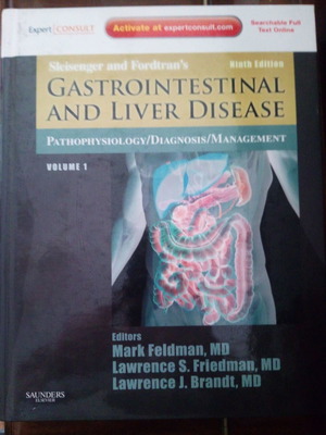 Sleisenger and Fordtran's Gastrointestinal and Liver Disease book like new, English