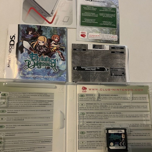 Nintendo DS Etrian Odyssey CIB like new with Greek manual