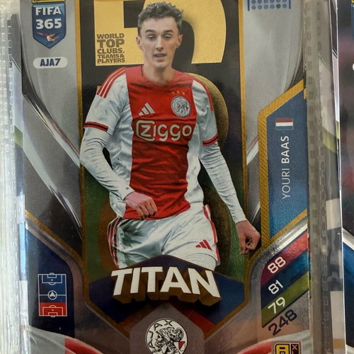 Titan Adrenalyn Fifa 365 2026 cards new, pack of 8 teams