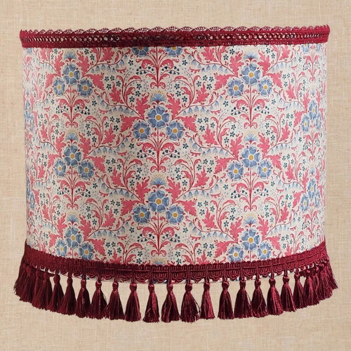 Red Carnation ceiling light with E27 oxygen lampshades