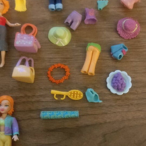 Poly Pocket used assorted items pack