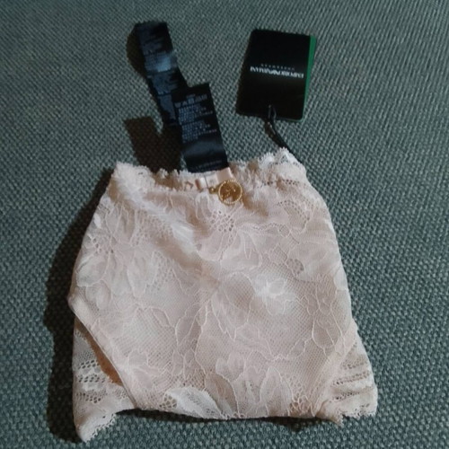 Emporio Armani women's underwear new, lace, nude XL