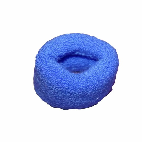 Hair tie thick new, blue