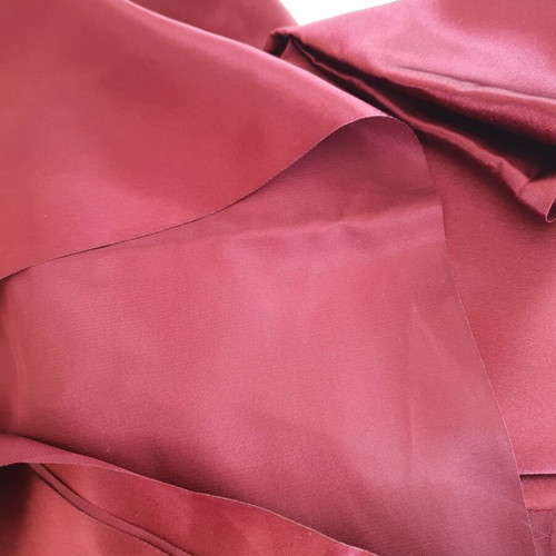 Satin fabric grenadine deep color 2 meters length 110 width new