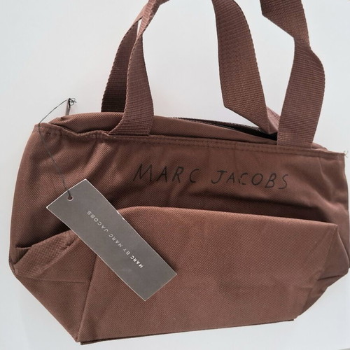 Marc Jacobs Tote Bag Brown Medium Size New