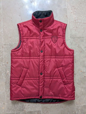 Livergy burgundy sleeveless jacket M like new