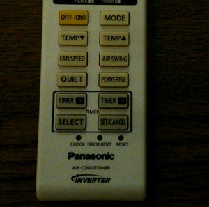 Panasonic Air Condition Remote Control