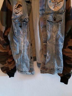 Vagrancy jacket used, size L